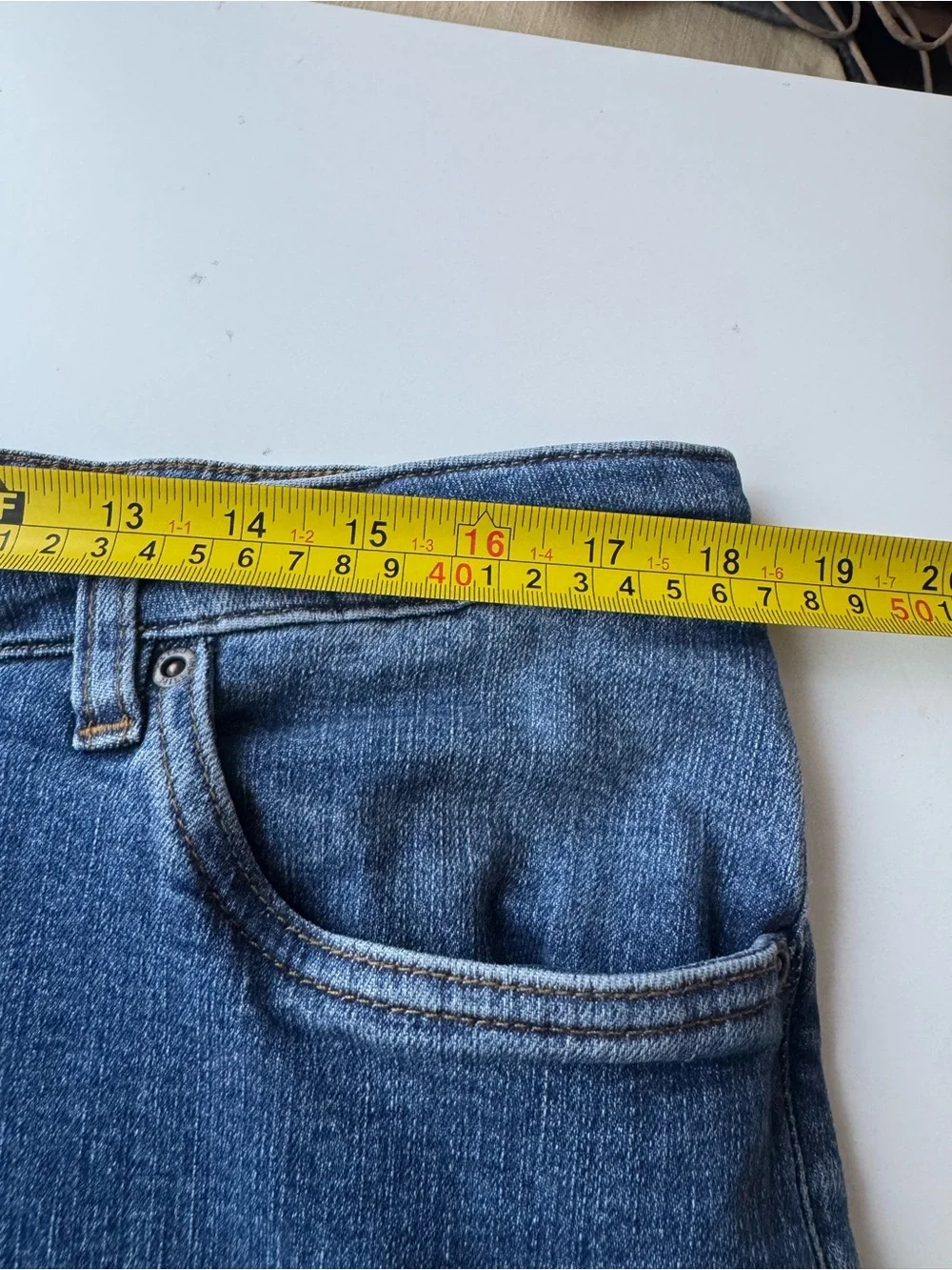 Peter Millar Men’s Straight Leg Stretch Jeans Blue Denim Size 36